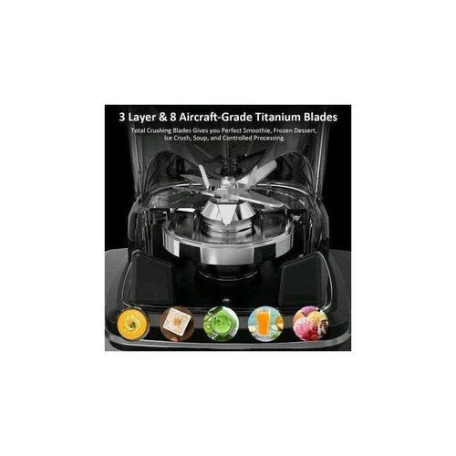 Amazing crest 2L 4500W Multipurpose Commercial Blender Smoothie Food Processor Mixer Juicer Ice Crush Grinder - Colour May Vary