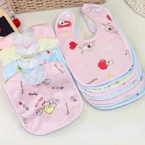 8 Pack Baby Bibs, Multi Color