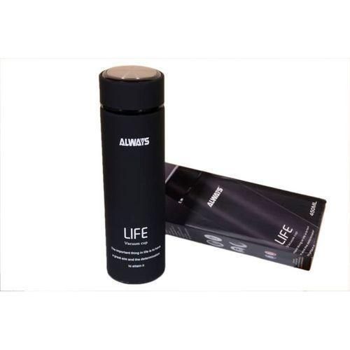 Stainless Vacuum Travel Mug 450ml - Black