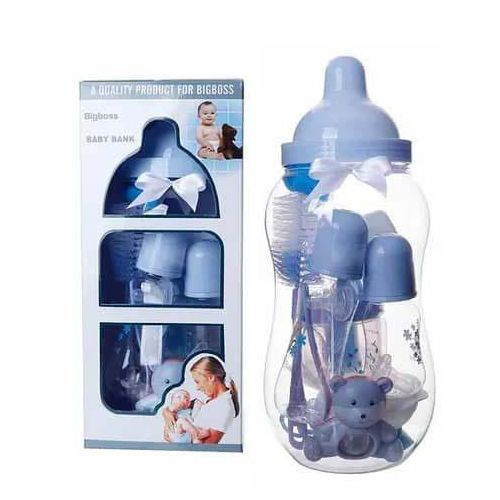 Baby Bottle Bank &ndash; Blue