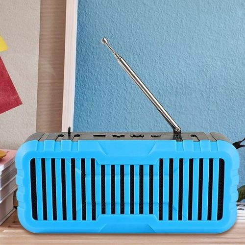 Free Shipping D6-3 Portable Rechargeable Outdoor Bluetooth Speaker Radio Support Solar Charging Flashlight Tf Card Playback