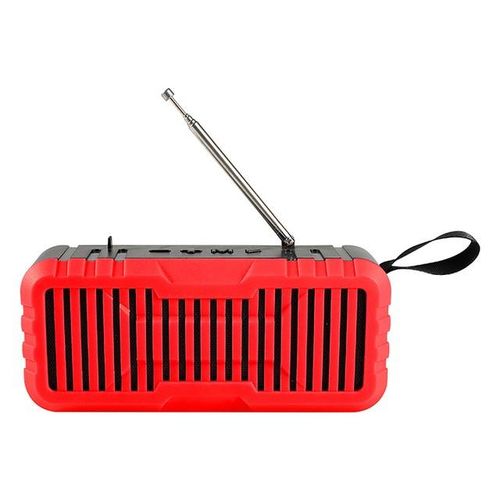 Free Shipping D6-3 Portable Rechargeable Outdoor Bluetooth Speaker Radio Support Solar Charging Flashlight Tf Card Playback