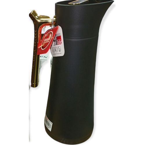 Regal Designer Vacuum Jug Hot & Cold 1L - Black