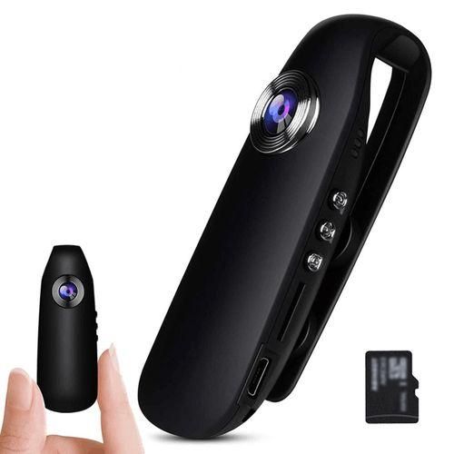 Mini Digital Camera Recording 560mAh 3H Video 7H Audio Body Mounted Video Camera