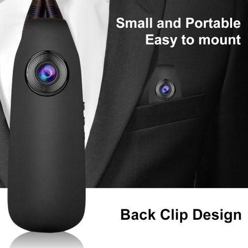 Mini Digital Camera Recording 560mAh 3H Video 7H Audio Body Mounted Video Camera