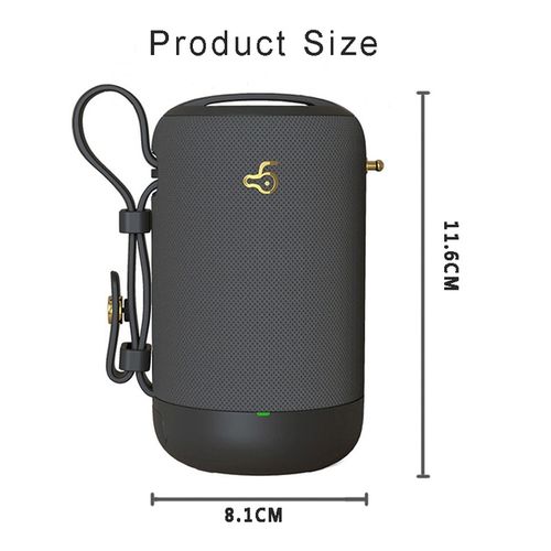 Hifi 3d Stereo Heavy Bass Tws Fm Radio Tf Card Handsfree Outdoor Subwoofer Portable Wireless Blue Tooth Speaker