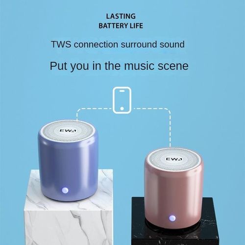 Experience The Ultimate Portable Subwoofer With The Ewa A107 Wireless Bluetooth Speaker