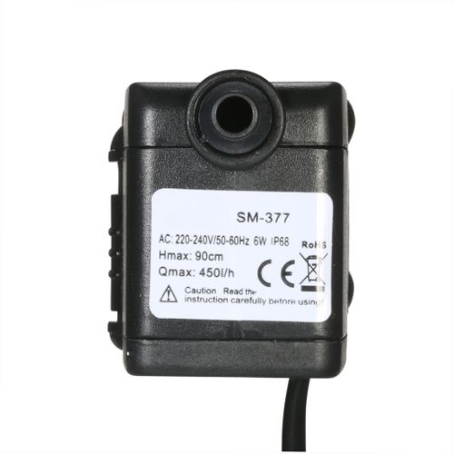 450L/H 6W Submersible Water Pump For Aquarium Tabletop