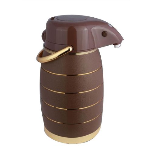 3 Liters Vacuum Airport Flask For Coffee Tea Breakable Flask- Multicolour