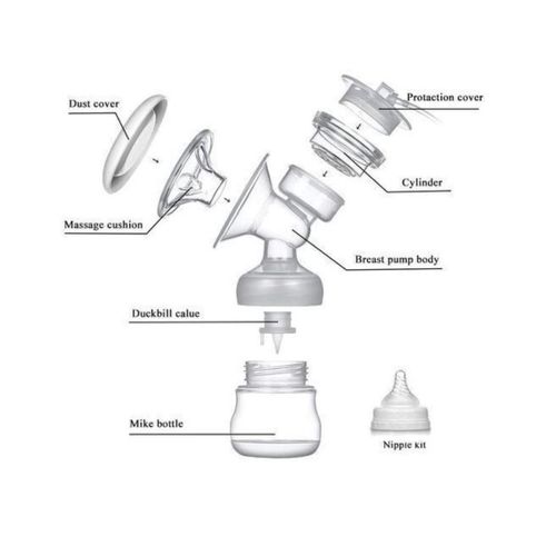 Pump  Manual Breast Pump/Nursing Mother Breast Milk  White
