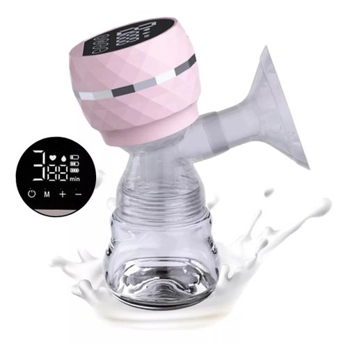 Rechargeable Electric Breast Pump For Pumping Milk From Mother's Breast-Multicolour