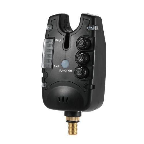 Lixada 6 LEDs Fishing Alarm Water Resistant Adjustable Tone