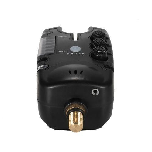 Lixada 6 LEDs Fishing Alarm Water Resistant Adjustable Tone