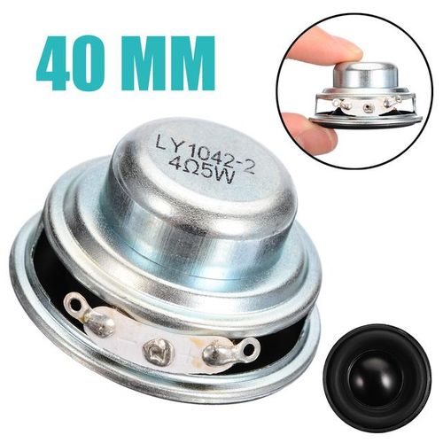 40mm Mini Audio Speaker 4ohm 5w Full Range Speakers High Strength Neodymium Magnetic Loudspeaker