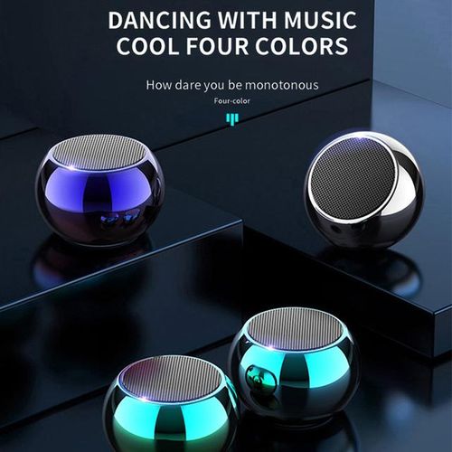 Mini Portable Tws Hifi Wireless Bluetooth Speaker Home Music Player Cool Bass Subwoofer Wireless Subwoofer Music Column Boom Box