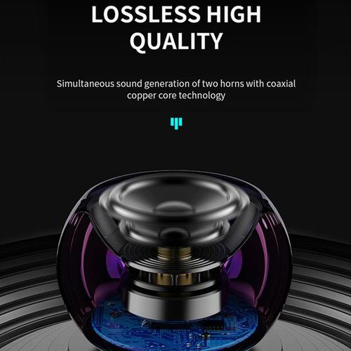 Mini Portable Tws Hifi Wireless Bluetooth Speaker Home Music Player Cool Bass Subwoofer Wireless Subwoofer Music Column Boom Box