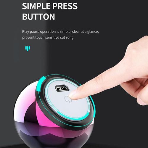 Mini Portable Tws Hifi Wireless Bluetooth Speaker Home Music Player Cool Bass Subwoofer Wireless Subwoofer Music Column Boom Box