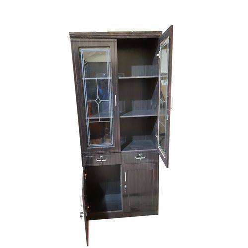 Imported Office Bookshelf 2 Doors, Black