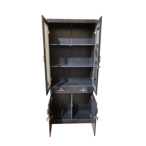 Imported Office Bookshelf 2 Doors, Black
