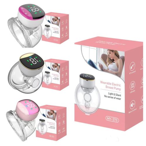 Wearable Hand Free Breast Pump-Pink