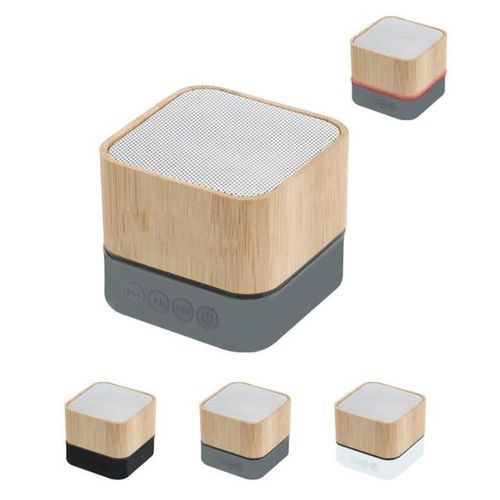 423523re Bamboo Bleduetooth Speaker Podrtable Outdoor Plug-In Cofmputer Car Audio Can Be Set Log