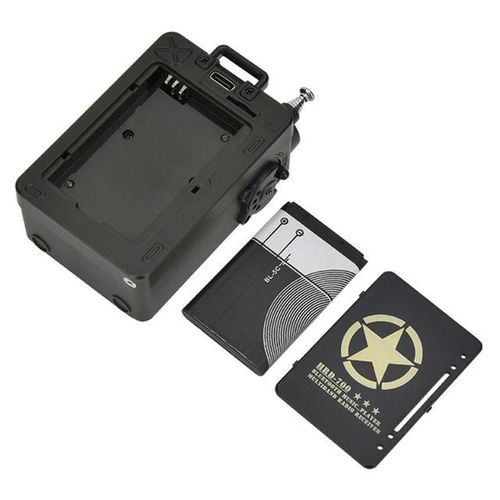 Hrd-700 Radio Am/fm/sw Mini Music Player Rechargeable Portable Receive Signal Bt Speaker Retro With Retractable Metal Antenna