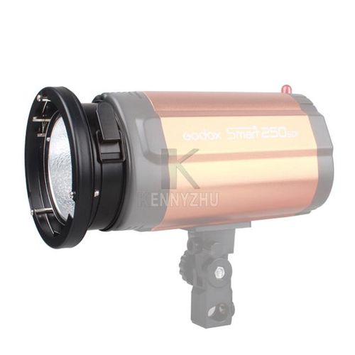 Godox 9.8cm Universal Flash Mount To Bowens Mount Ring Adapter For Softbox Beauty Dish Strobe K150a K180a 250di 300di 250sdi