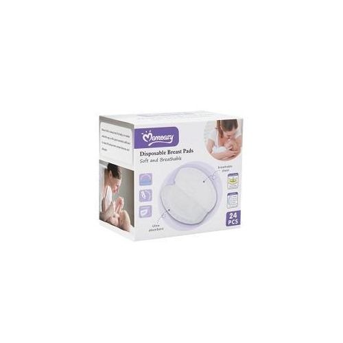 Momeasy 24 Pieces Disposable Breast Pads-White