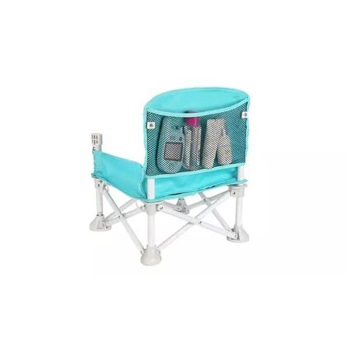 Baby Seat Booster High Chair -Space Saver High Chair Toddler Booster Seat - Portable High Chair Pop and open Sit Folding Booster Feeding Chair - Safety Belt/Food Tray/Travel Bag (baby chair folding with Tray for Baby- Multicolor