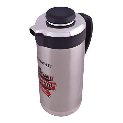 Sonashi Stainless Steel Non-Breakable 2.5 Liters Vacuum Flask-Silver
