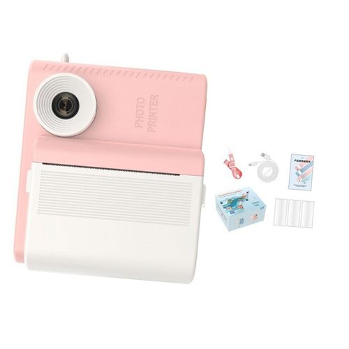 Instant Print Camera For Kids Portable With Print