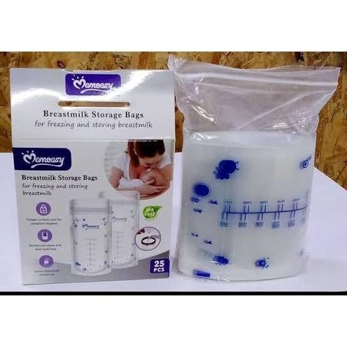 Momeasy Milk Storage Bags 25 Pieces-White