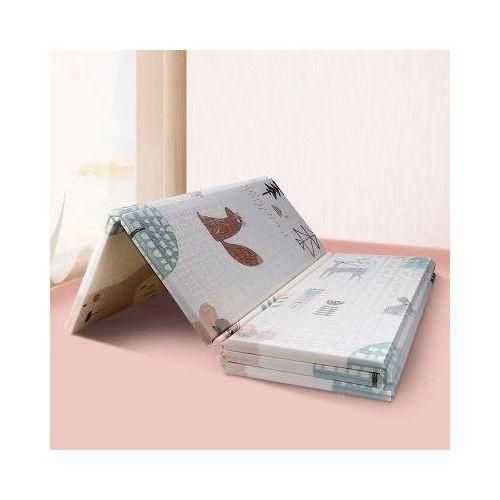 Baby Foldable Play Mat Cream Gray