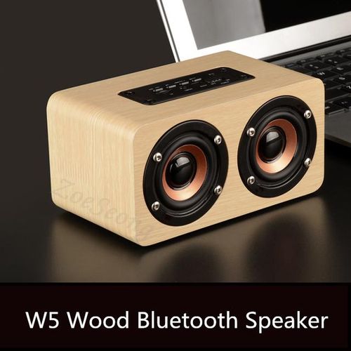 Wooden Wireless Bluetooth Speaker Bookshelf Hifi Shock Bass Dual Sound Box Rechargeabl Support Tf Mp3 Player Card/usb Aux