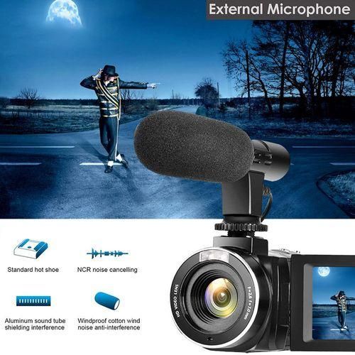 4K Camcorder Video Camera Wifi Night Vision DV Camera Micr