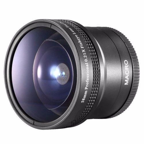 58mm AF 0.21X Wide Angle  Fisheye Lens for Canon Nikon Sony Pentax Olympus Camera
