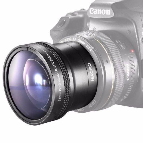 58mm AF 0.21X Wide Angle  Fisheye Lens for Canon Nikon Sony Pentax Olympus Camera