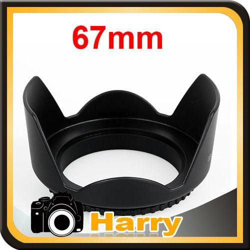 10pcs 67mm Flower Petal Camera Lens Hood For Nikon D90 D80 D50 18-105mm Dslr Camera Lens