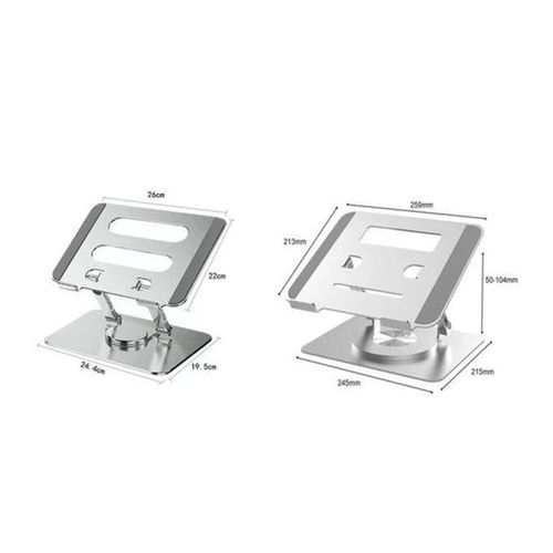 Laptop  And Tablet Stand with 360 Rotating Base For 5-inch, 7-inch, 9-inch, 10-inch, and 13-inch  and 14 inch Laptops And Tablets