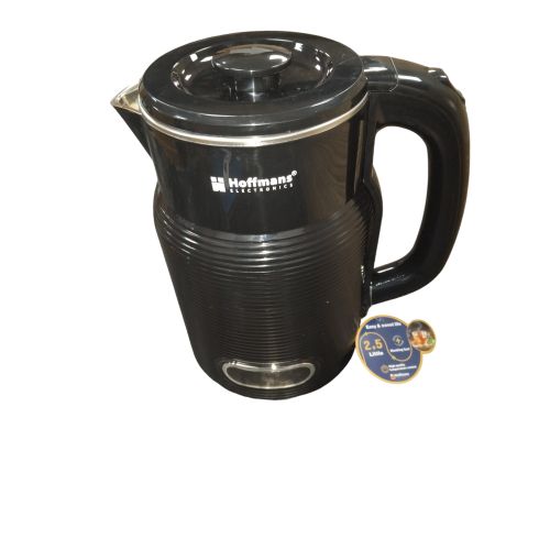 2.5L Electric Milk Boiling/ Cooking Pacolator/Kettle -Black  Cream