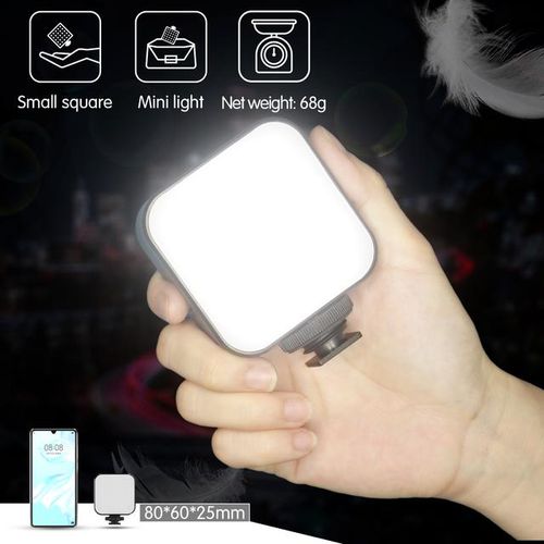 St48n Mini Portable Photography Fill Light Cri95 6000k Led Panel Lamp Video Lighting For Youtube Tik Tok