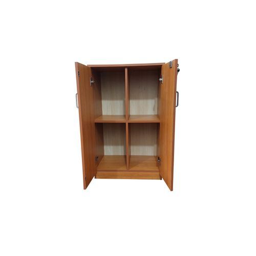 Durable Wooden Bookshelf 4 Compartments-Cherry