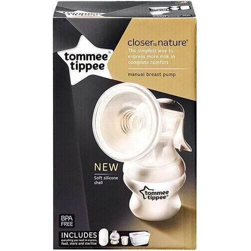 tommee tippee Manual Breast Pump (White)
