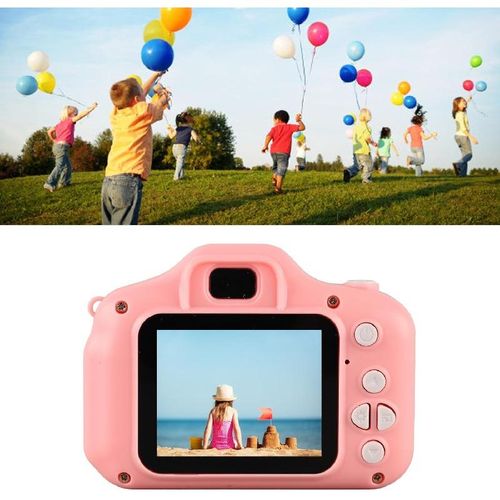 8MP Kids Digital Camera with Material, Cute Design, USB Charging, High Definition Images, Convenient to Carry for Home