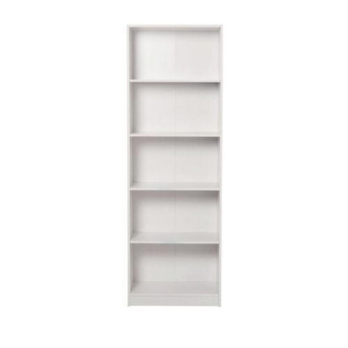 Office Bookshelf 4 Shelves- White Colour