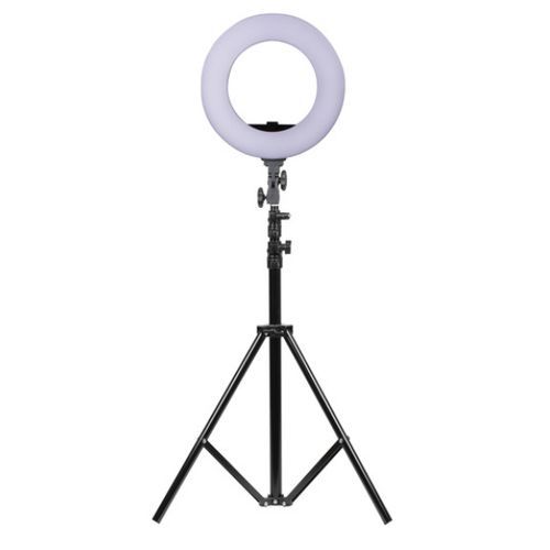 18 inch Ring Light Outer Dimmable LED With A Bag And Remote - Black
