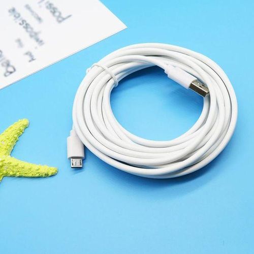 E65a 8m Length Universal Micro Usb Power Extension Cable With An-Droid Interface For Wyze Cam Pan Xiao-Mi Home Security Camera
