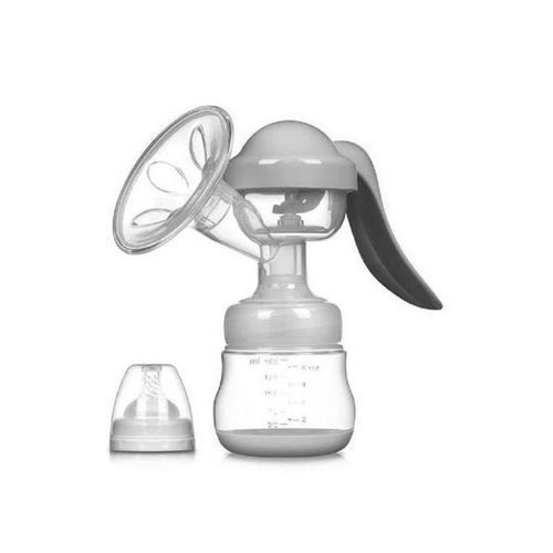 Manual Massage Breast Pump Milk -  White
