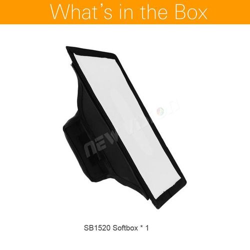 Godox Sb15*20 Universal 15x20cm Light Flash Diffuser Foldable Softbox For Camera Flash
