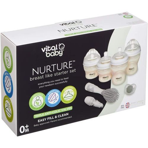 Vital Baby Breast Like Starter Set - White